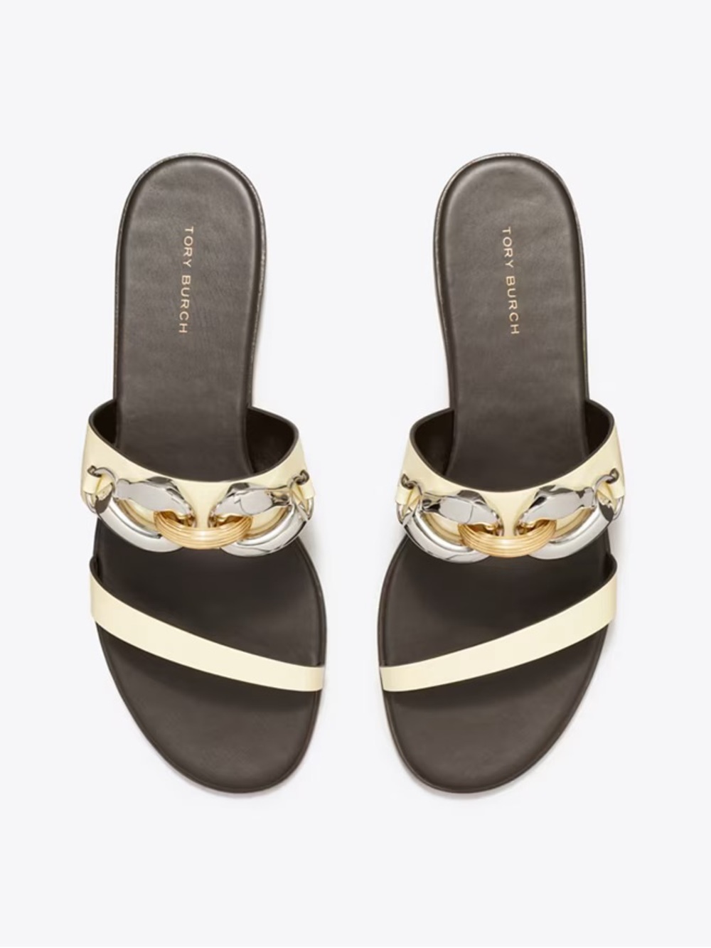 Tory Burch Jessa Two Band Sandals Sz-7